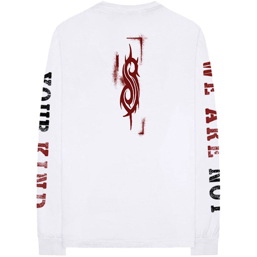 Slipknot - Shrouded Group Longsleeve shirt - Wit